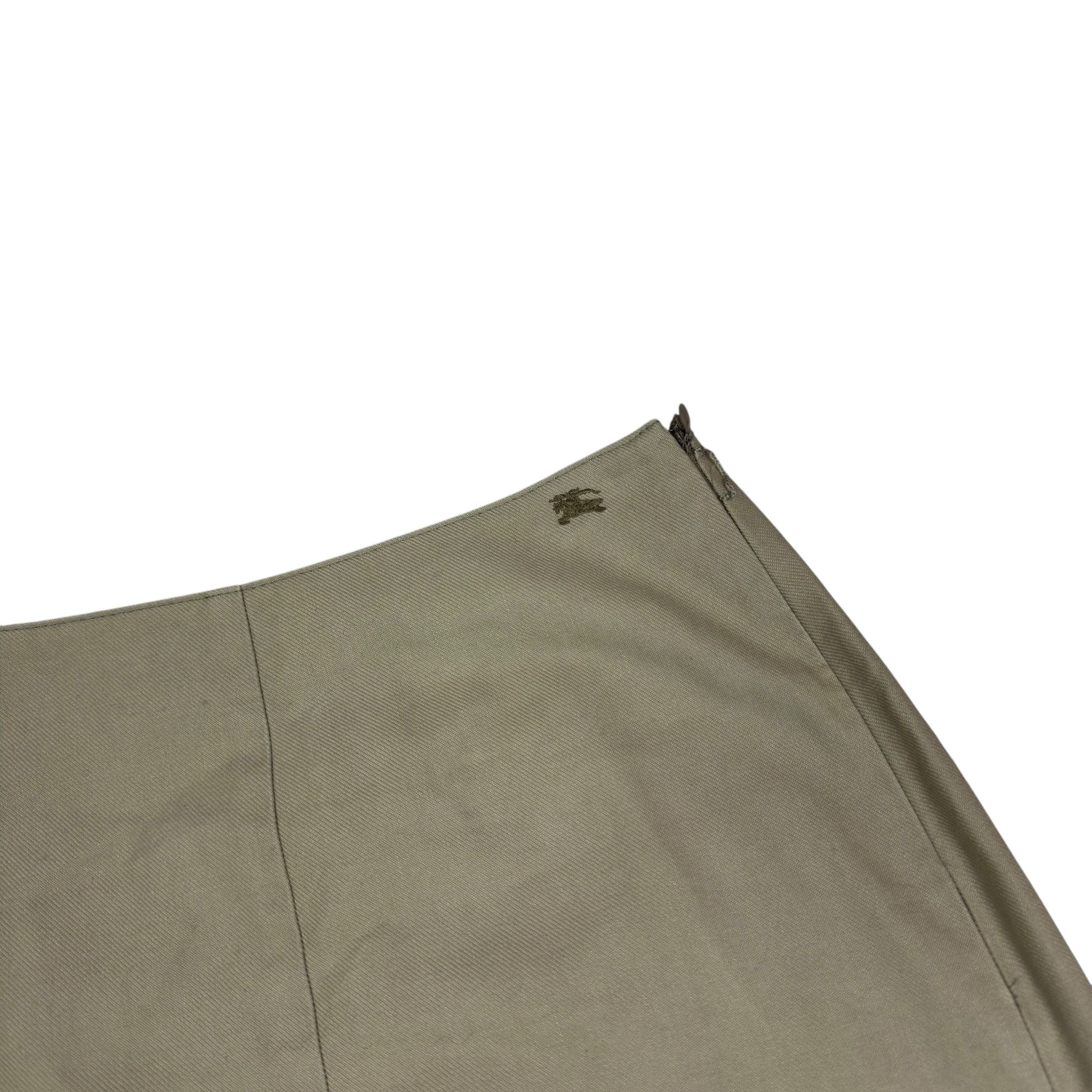 Burberry Burberry London Blue Label Women's Side Zip A-Line Skirt 36 Size 28" / US 6 / IT 42 - 5 Thumbnail