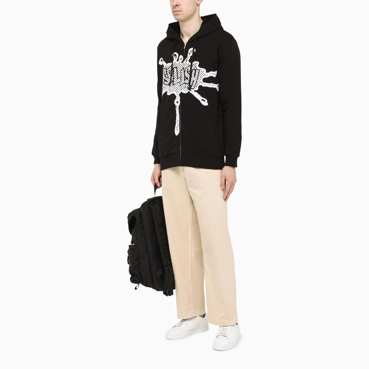 Comme des Garcons !DS! SS22 Comme Des Garcons "Splish" Logo Black Hoodie Size US L / EU 52-54 / 3 - 3 Thumbnail