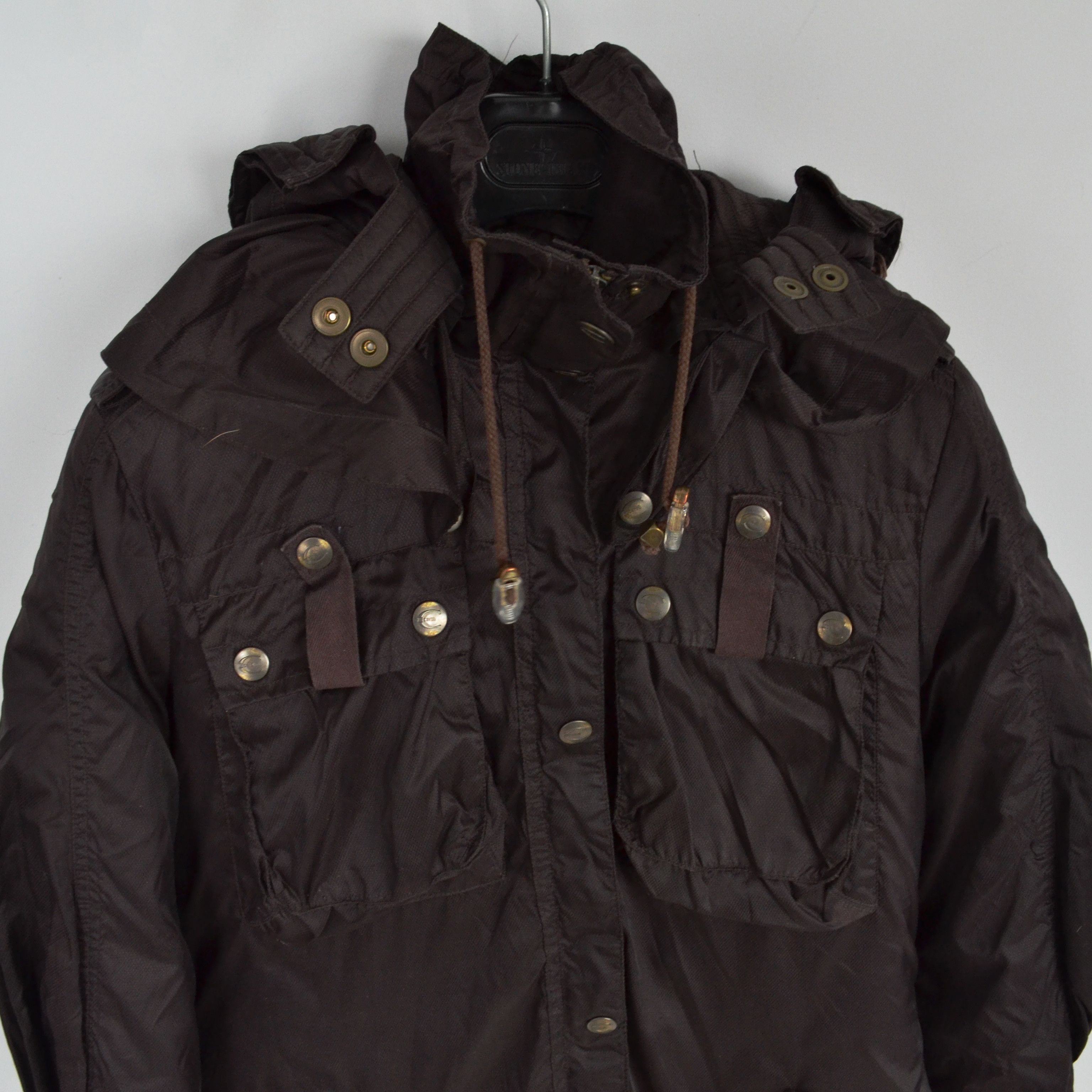Roberto Cavalli ROBERTO CAVALLI Jacket 3in1 Parka Down Cargo Coat Vintage Size M / US 6-8 / IT 42-44 - 13 Thumbnail