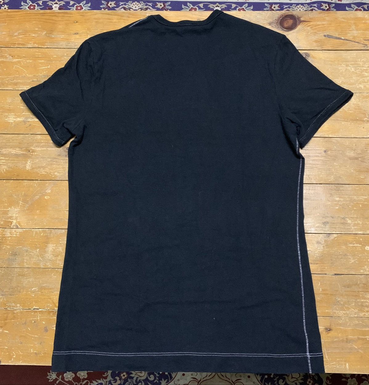Designer Hype Dolce & Gabbana Underwear Black Minimalist Plain Tee Size US S / EU 44-46 / 1 - 2 Thumbnail