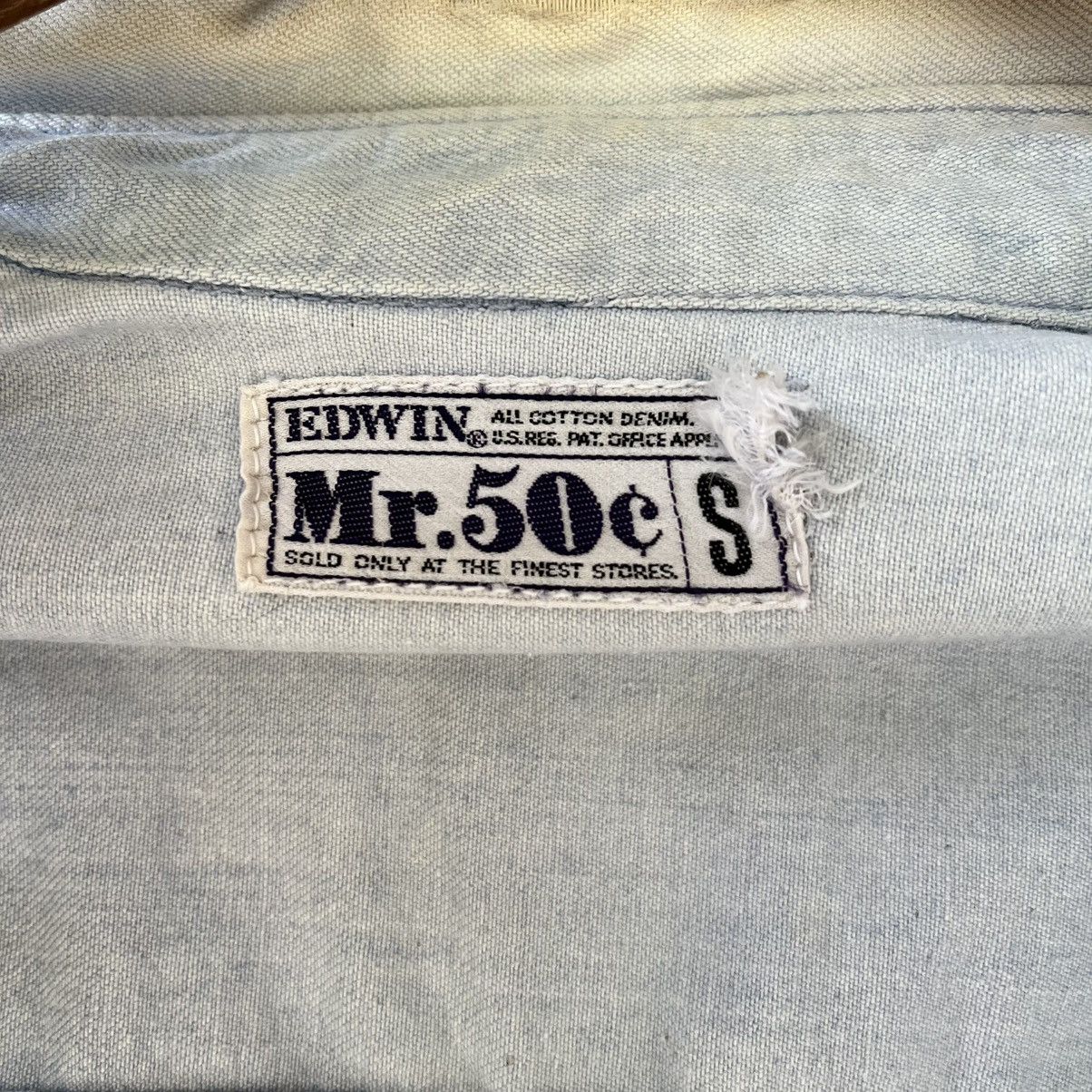 Edwin Vintage Edwin MR 50C Denim Chore Jacket – Made in Japan Size XS / US 0-2 / IT 36-38 - 18 Thumbnail
