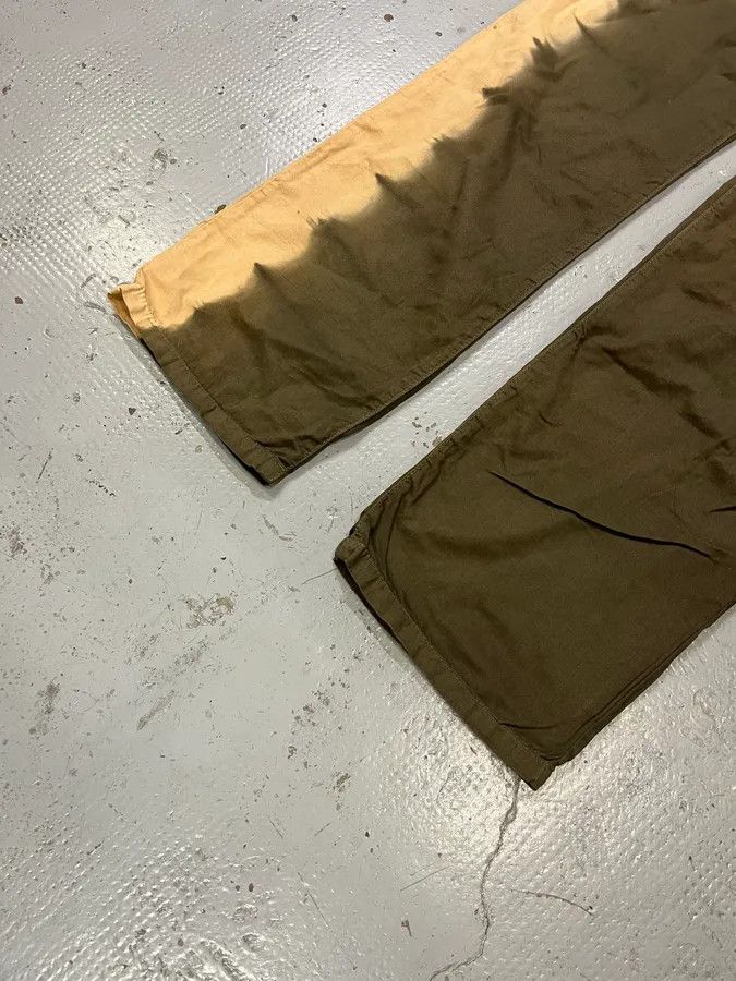 Dolce & Gabbana SS2006 Dolce & Gabbana Gradient Green & Yellow Pants Size US 34 / EU 50 - 7 Thumbnail