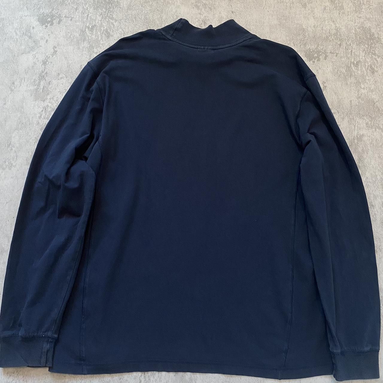 Nike 2000s Navy blue Nike Dri-Fit mock neck shirt Collar Size US XXL / EU 58 / 5 - 3 Thumbnail