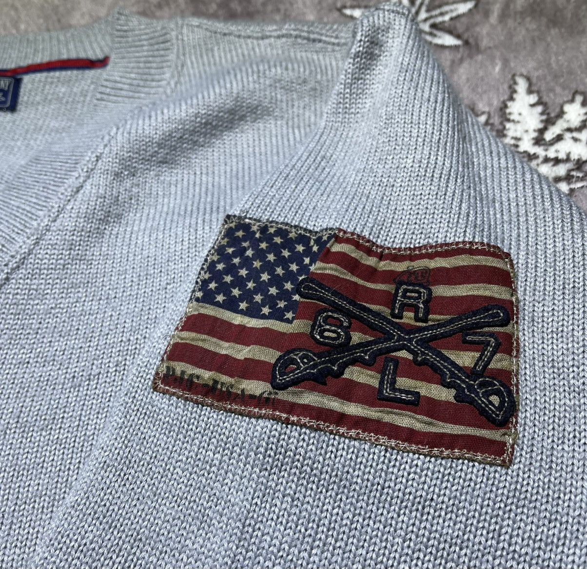 Polo Ralph Lauren Polo Ralph Lauren sweater with American flag Size US XXL / EU 58 / 5 - 2 Thumbnail