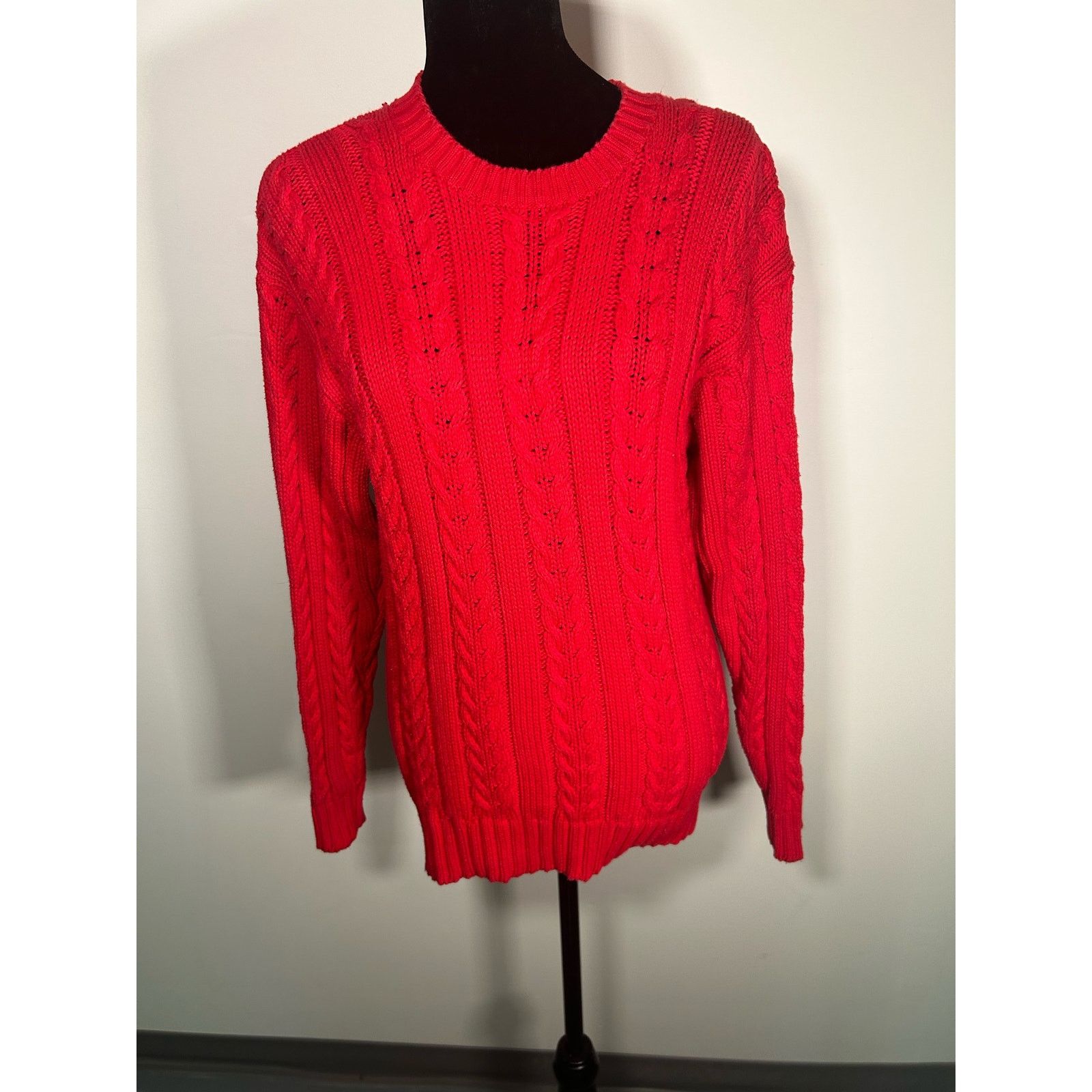 Other Vintage Charter Club 100% Wool Sweater Large Red Size S Size S / US 4 / IT 40 - 1 Thumbnail