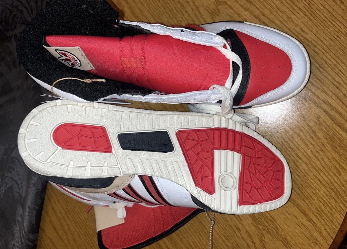 Adidas Adidas RIVALRY Hi (Cloud White Glory Red) Size US 9.5 / EU 42-43 - 6 Thumbnail