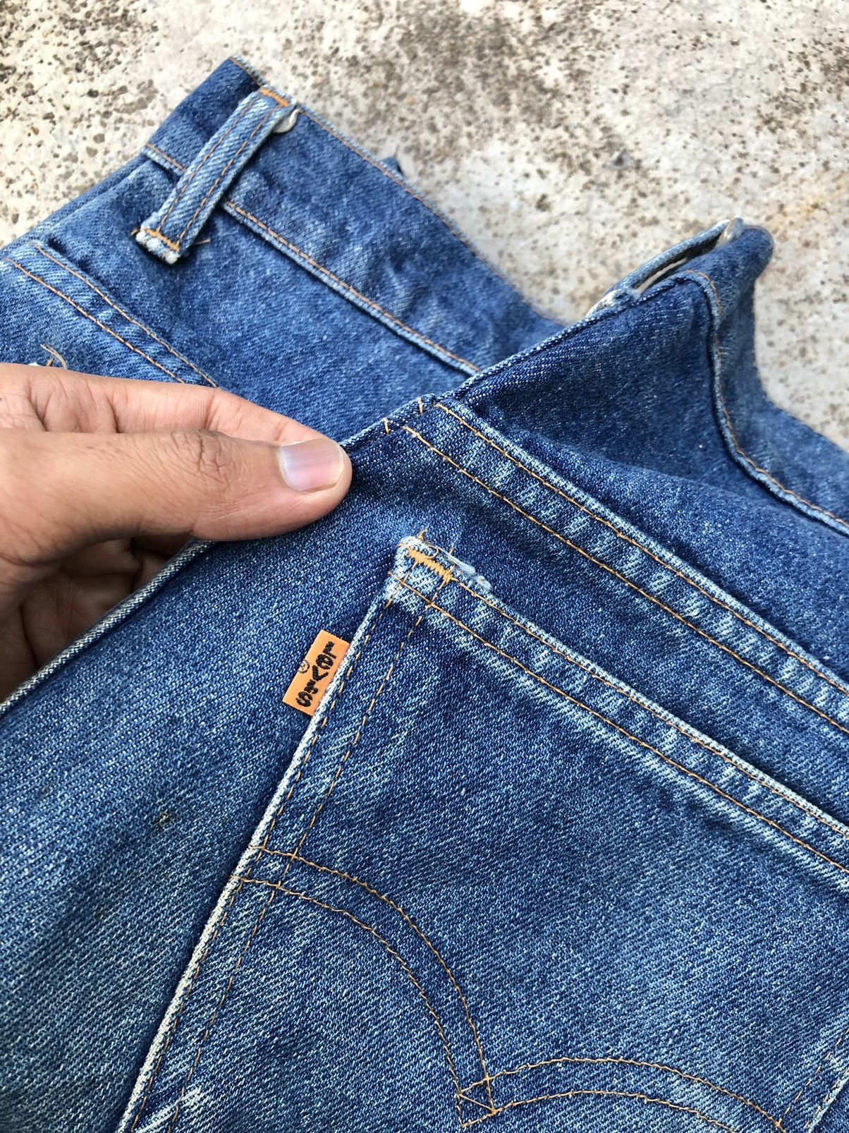 Levi's VINTAGE FLARED LEVIS 646 ORANGE TAB Size US 28 / EU 44 - 3 Thumbnail