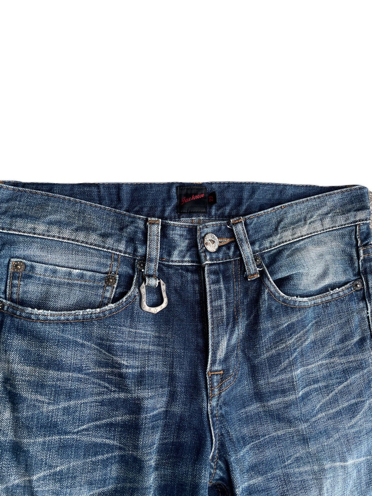If Six Was Nine 2000s Jackrose Distressed Dirty Jeans Vkei Japanese archive Size US 30 / EU 46 - 6 Thumbnail