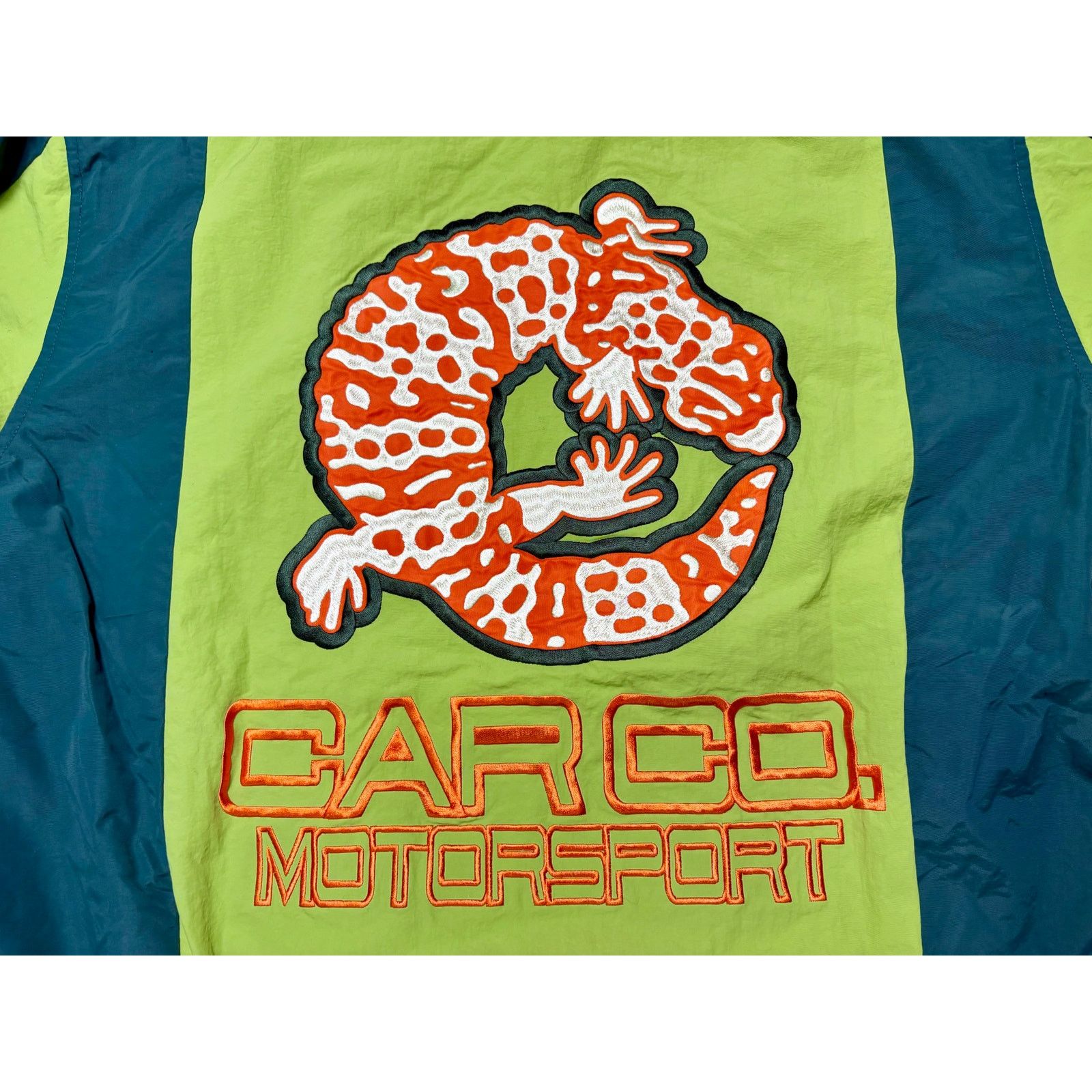 Other NWT Men's The Car Company Green Windbreaker Moto Jacket L Size US L / EU 52-54 / 3 - 8 Thumbnail
