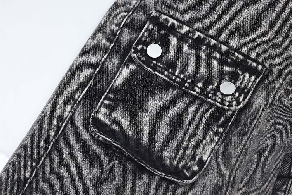 Japanese Brand × Vintage Washed Distressed Multi pocket Jeans Size US 31 - 6 Thumbnail