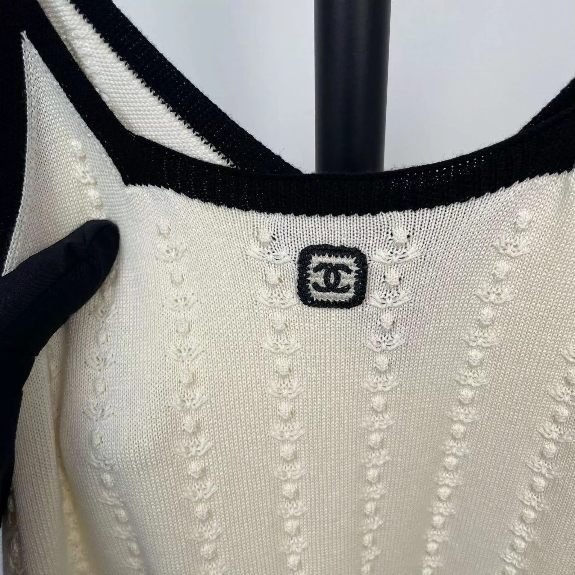 Chanel Chanel 97 New Women's White Slip Dress 34 Size XS / US 0-2 / IT 36-38 - 3 Thumbnail