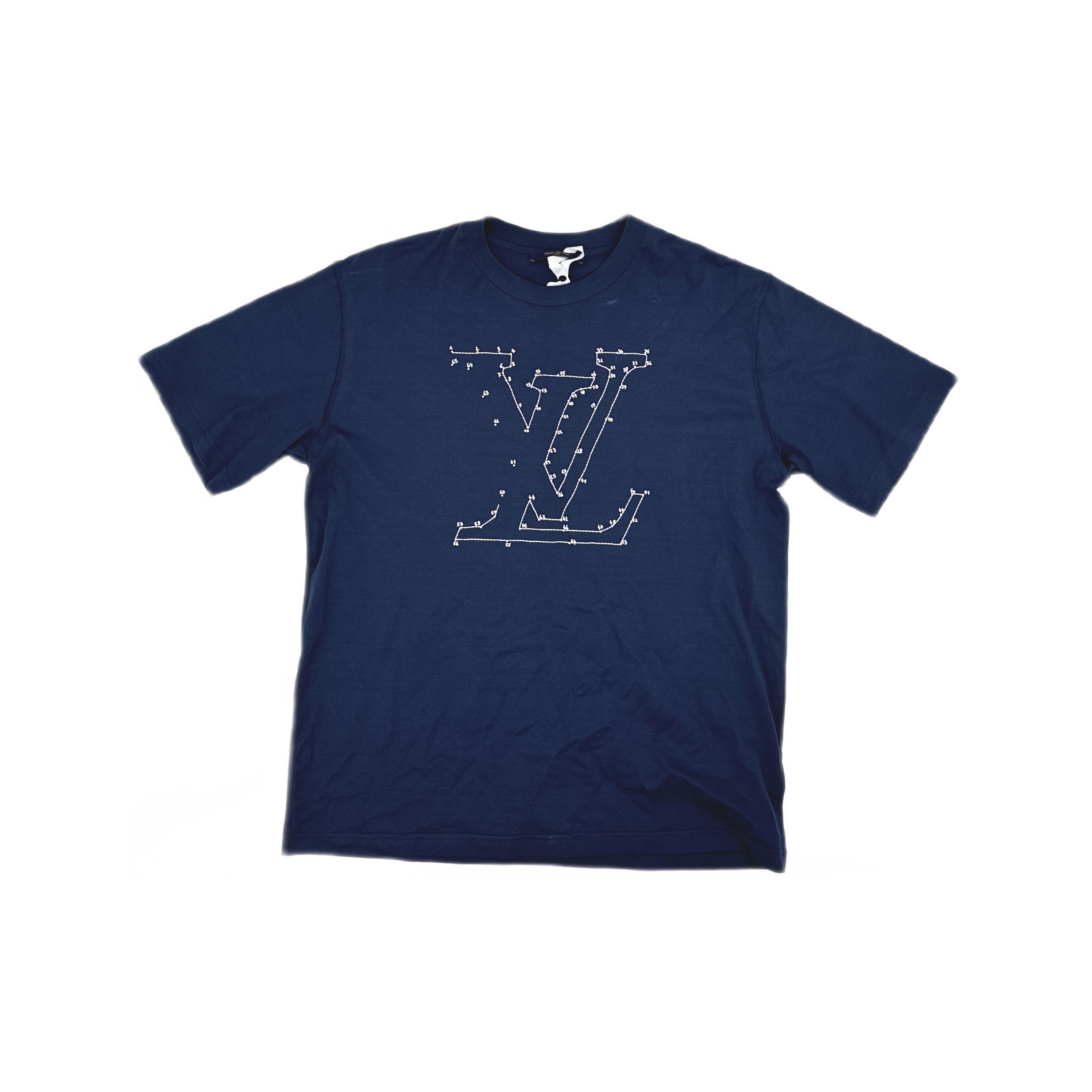 Louis Vuitton Louis Vuitton Dot Logo Graphic T-Shirt Size XL Size US XL / EU 56 / 4 - 1 Thumbnail