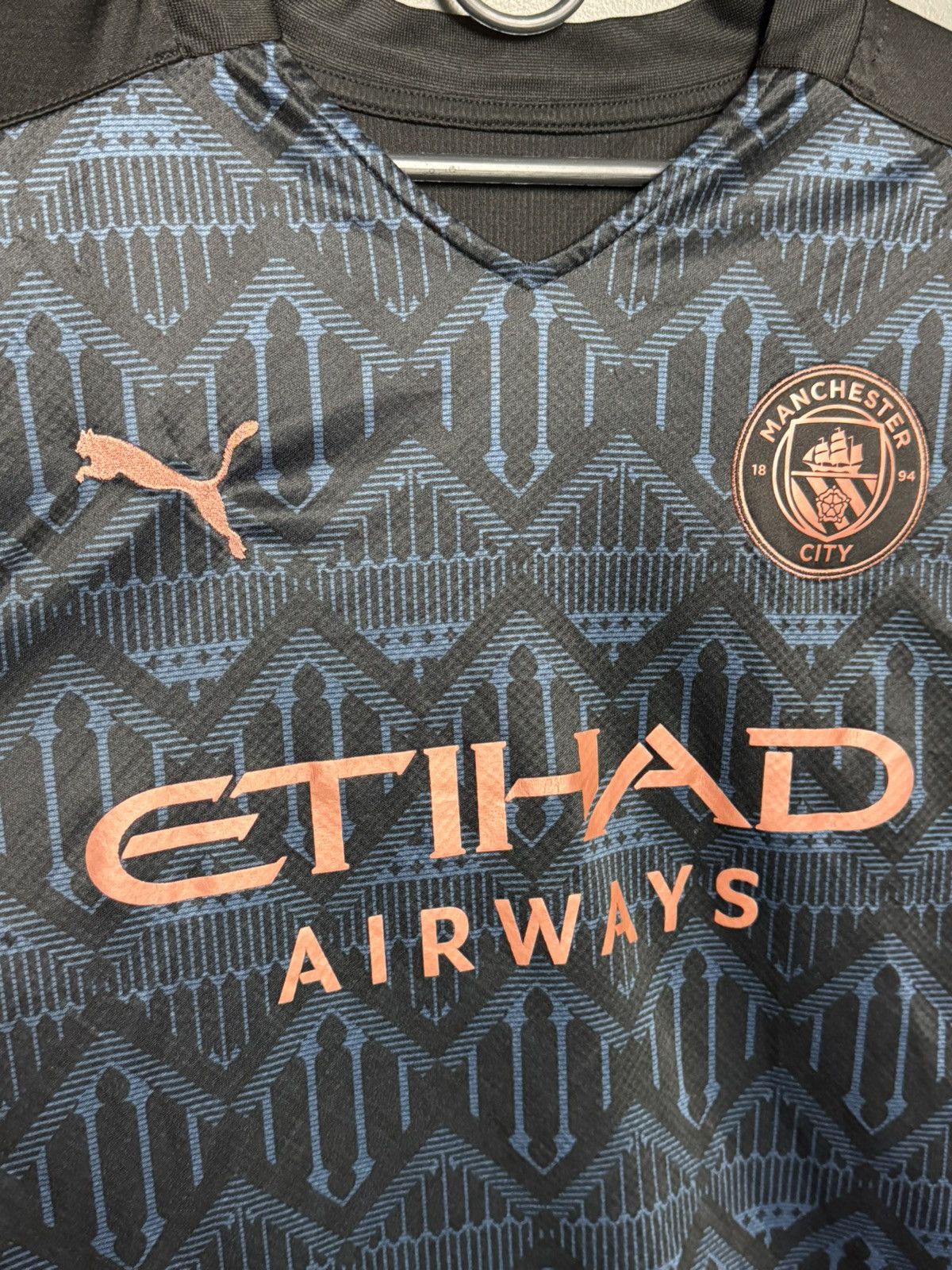 Puma Manchester City 20/21 Away Football Jersey Size US M / EU 48-50 / 2 - 3 Thumbnail