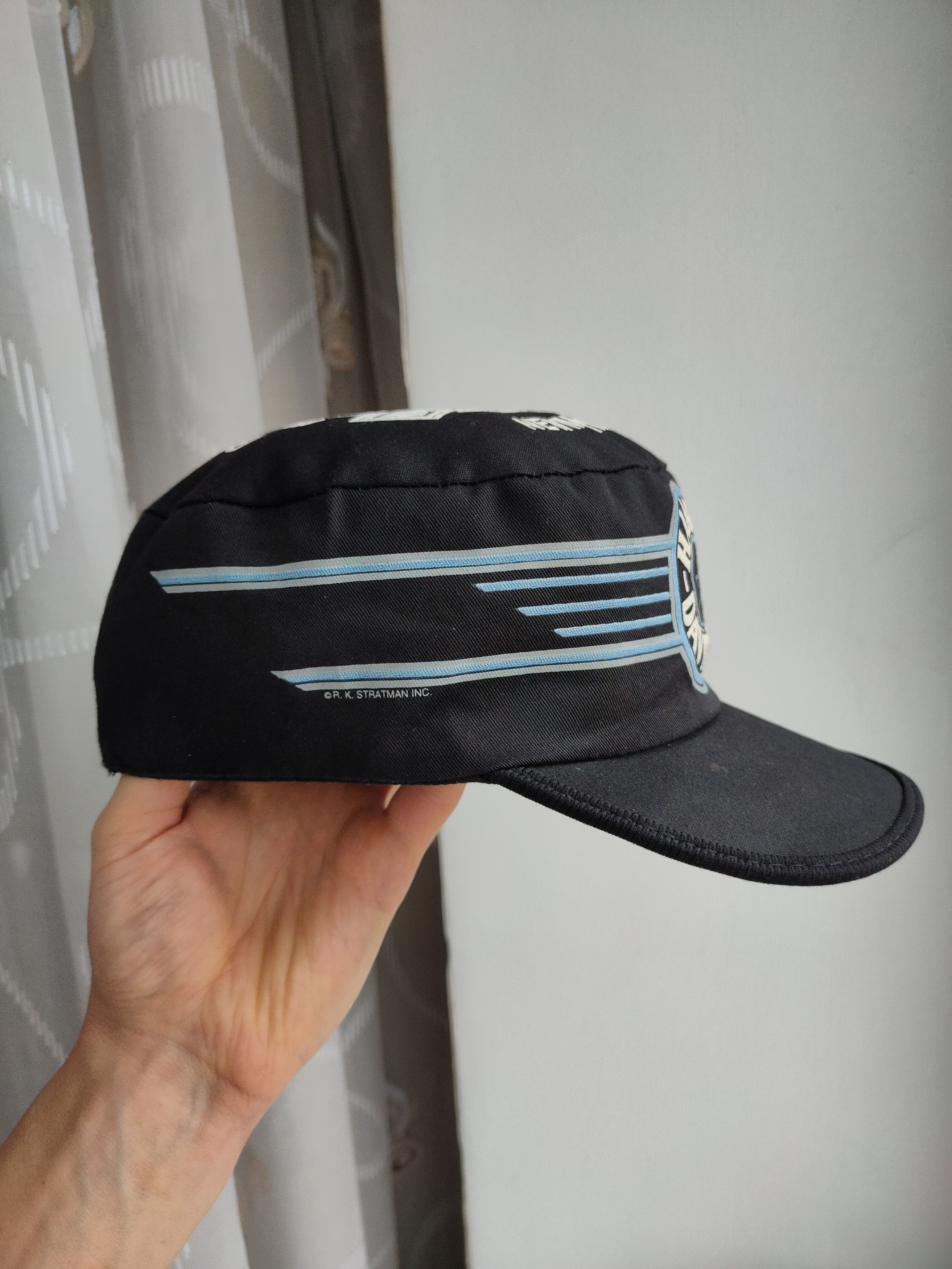 Harley Davidson Harley Davidson Vintage Military cap 2000 H-D R.K Stratman Size ONE SIZE - 2 Thumbnail