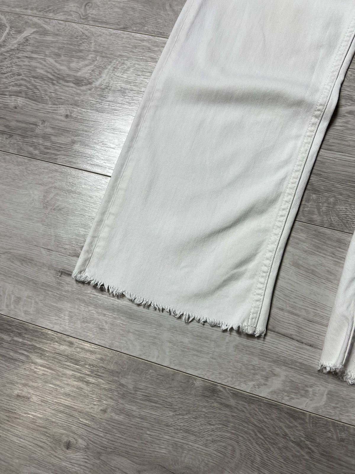 Sandro Sandro Paris White Denim Pants / Jeans Size 26" / US 2 / IT 38 - 9 Thumbnail