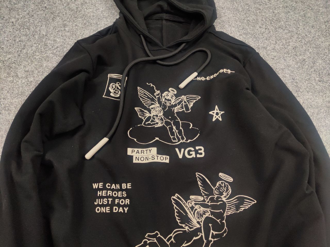 Japanese Brand Vagabond Studio Design Art Logo Make Sex Oversized Hoodie Size US M / EU 48-50 / 2 - 5 Thumbnail