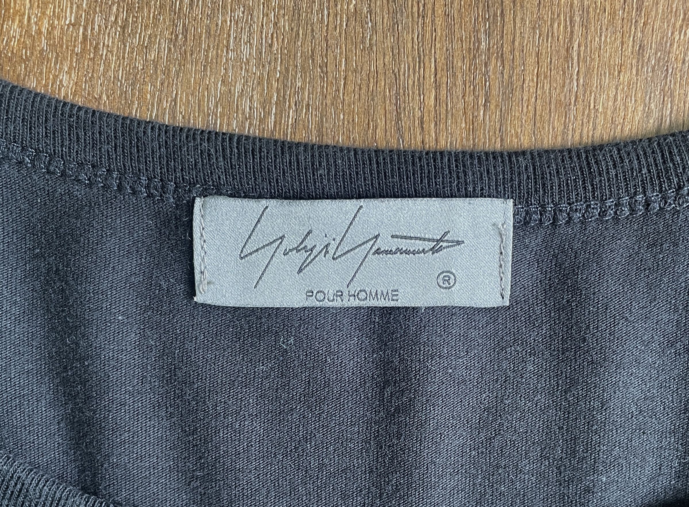 Yohji Yamamoto YOHJI YMAMOTO Pour Homme Vintage Graphic Tee Size US L / EU 52-54 / 3 - 4 Thumbnail