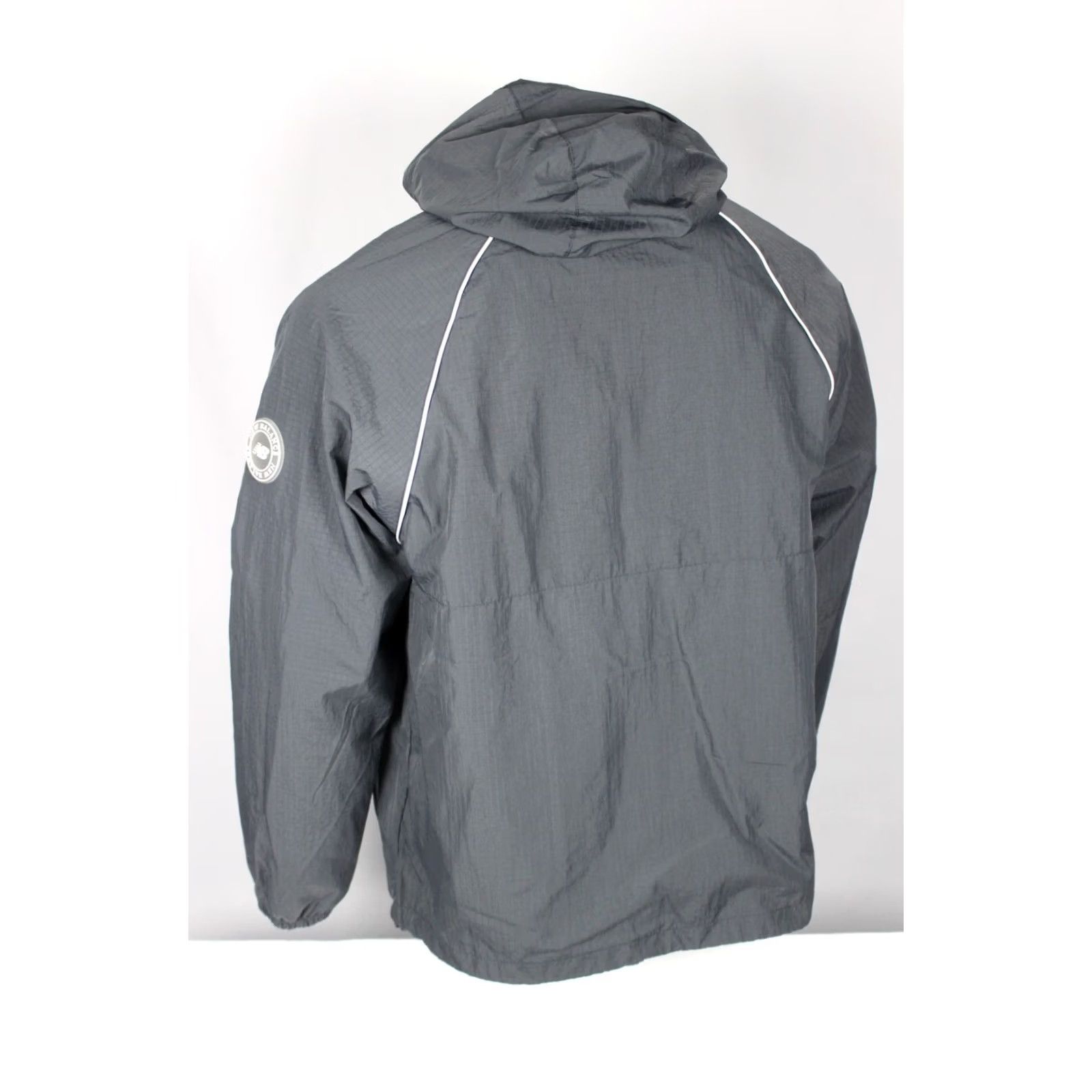New Balance New Balance Men's Full Zip Hooded Jacket Wind Water Resistant XL Gray Size US XL / EU 56 / 4 - 2 Thumbnail