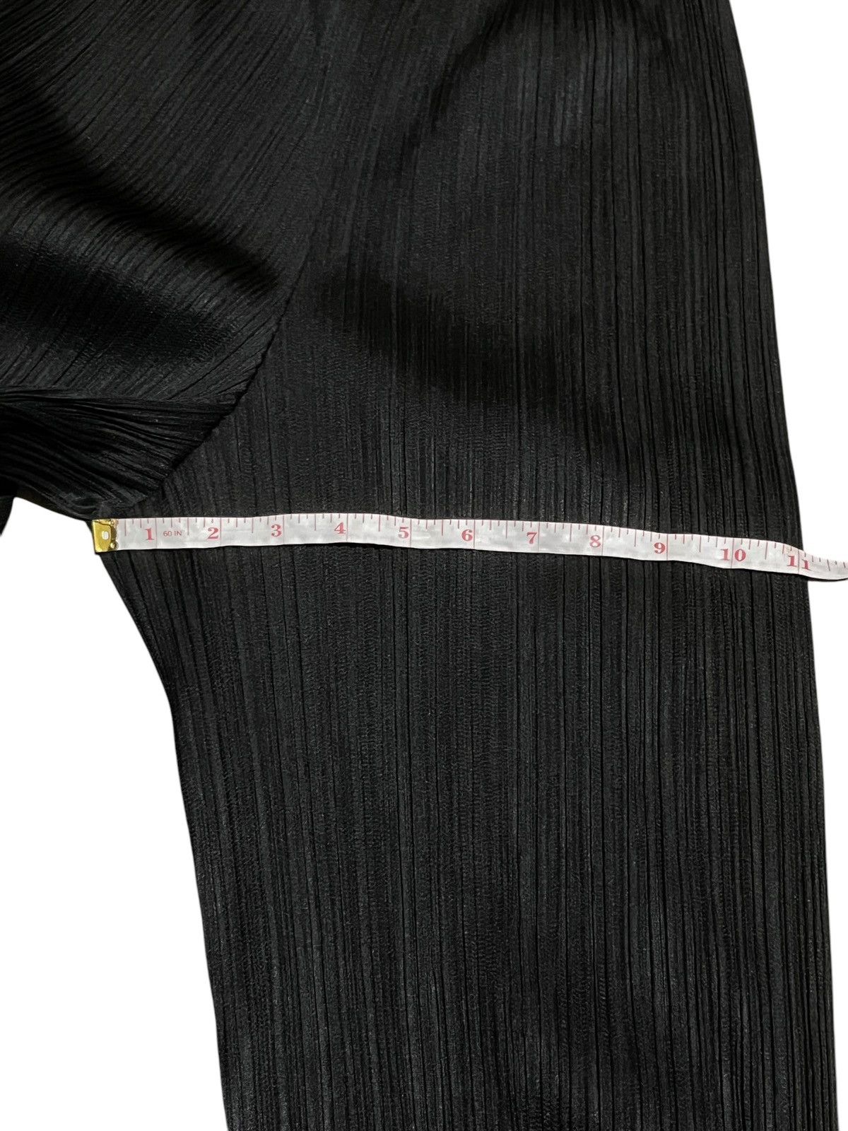 Pleats Please Issey Miyake Vintage Pleats Please Issey Miyake Pleated Straight Trousers Size 30" / US 8 / IT 44 - 12 Thumbnail