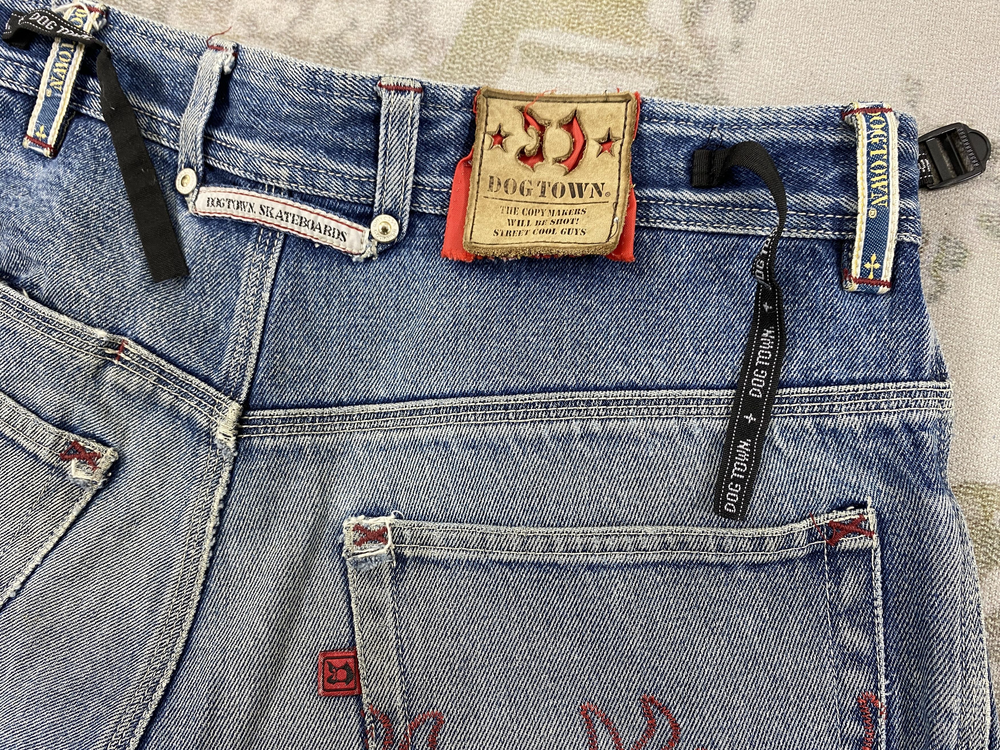 Dogtown Vintage Dog Town Baggy/Balloon Jeans 31x33.5 Denim- JN3929 Size US 31 - 11 Thumbnail