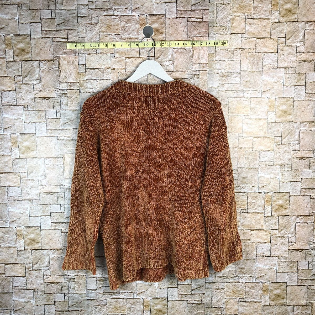 Homespun Knitwear × Japanese Brand MB Brown vintage Knitwear #A1073 Size M / US 6-8 / IT 42-44 - 13 Thumbnail