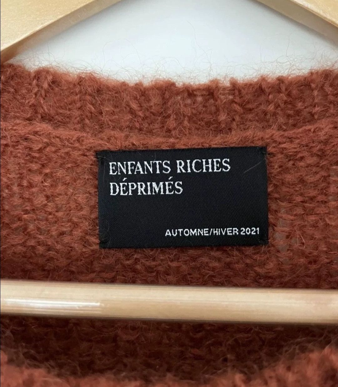 Enfants Riches Deprimes Enfants Riches Deprimes Mohair Logo Sweater Size US L / EU 52-54 / 3 - 3 Thumbnail