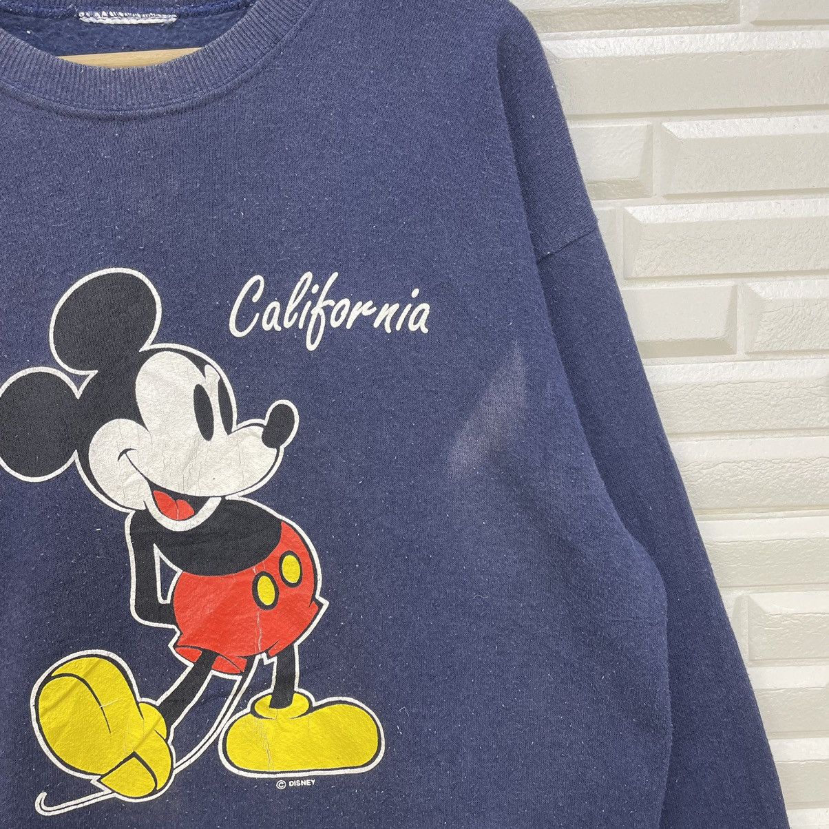 Disney × Vintage Vintage Mickey Mouse Sweatshirt Size US S / EU 44-46 / 1 - 7 Thumbnail