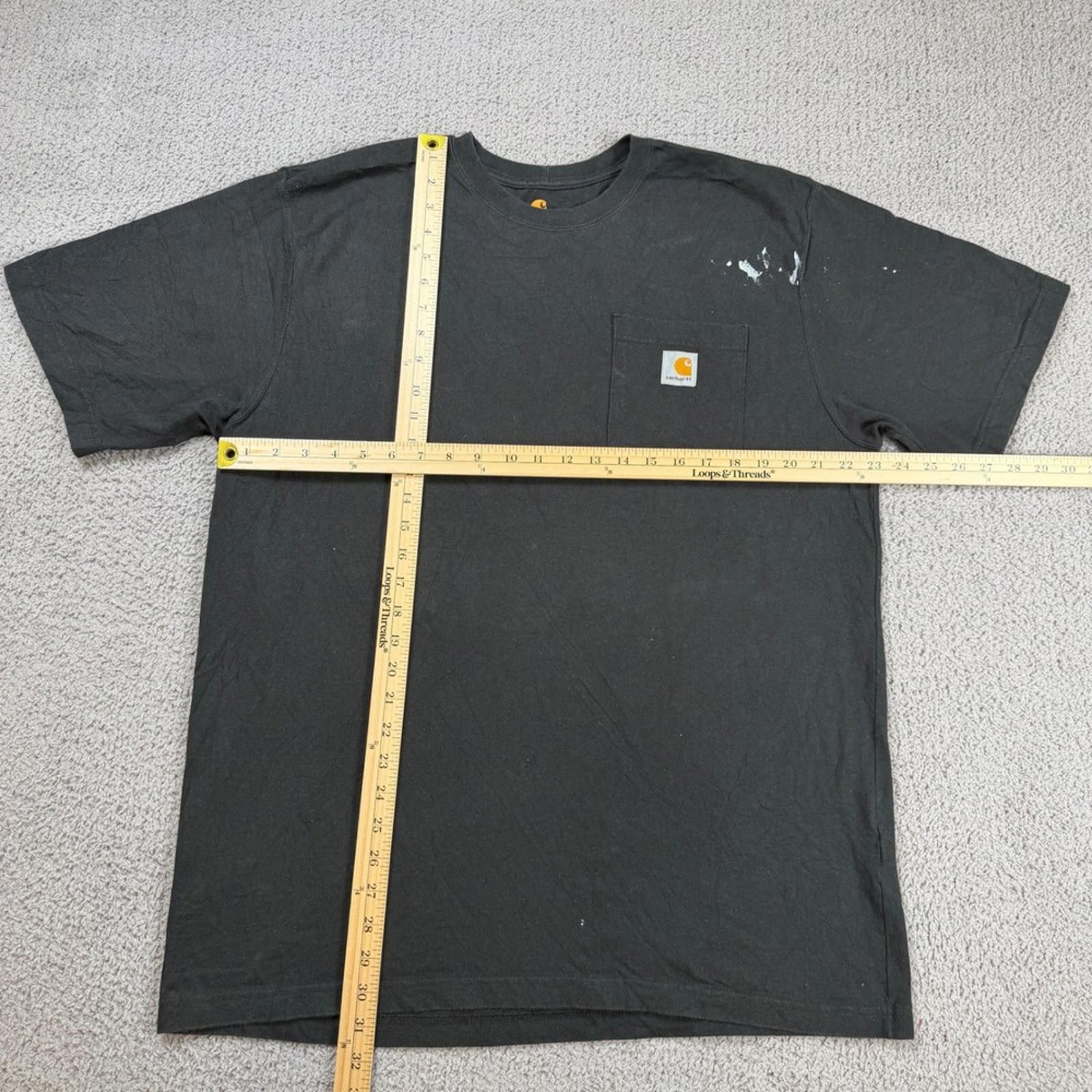 Carhartt Carhartt K87 Distressed Pocket T Shirt Men L Original Fit Size US L / EU 52-54 / 3 - 2 Thumbnail