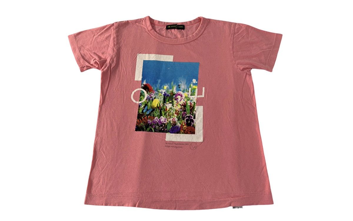 Japanese Brand 90s Japanese Brand 24 Hour Television Mika Ninagawa Box Tee Size S / US 4 / IT 40 - 1 Thumbnail