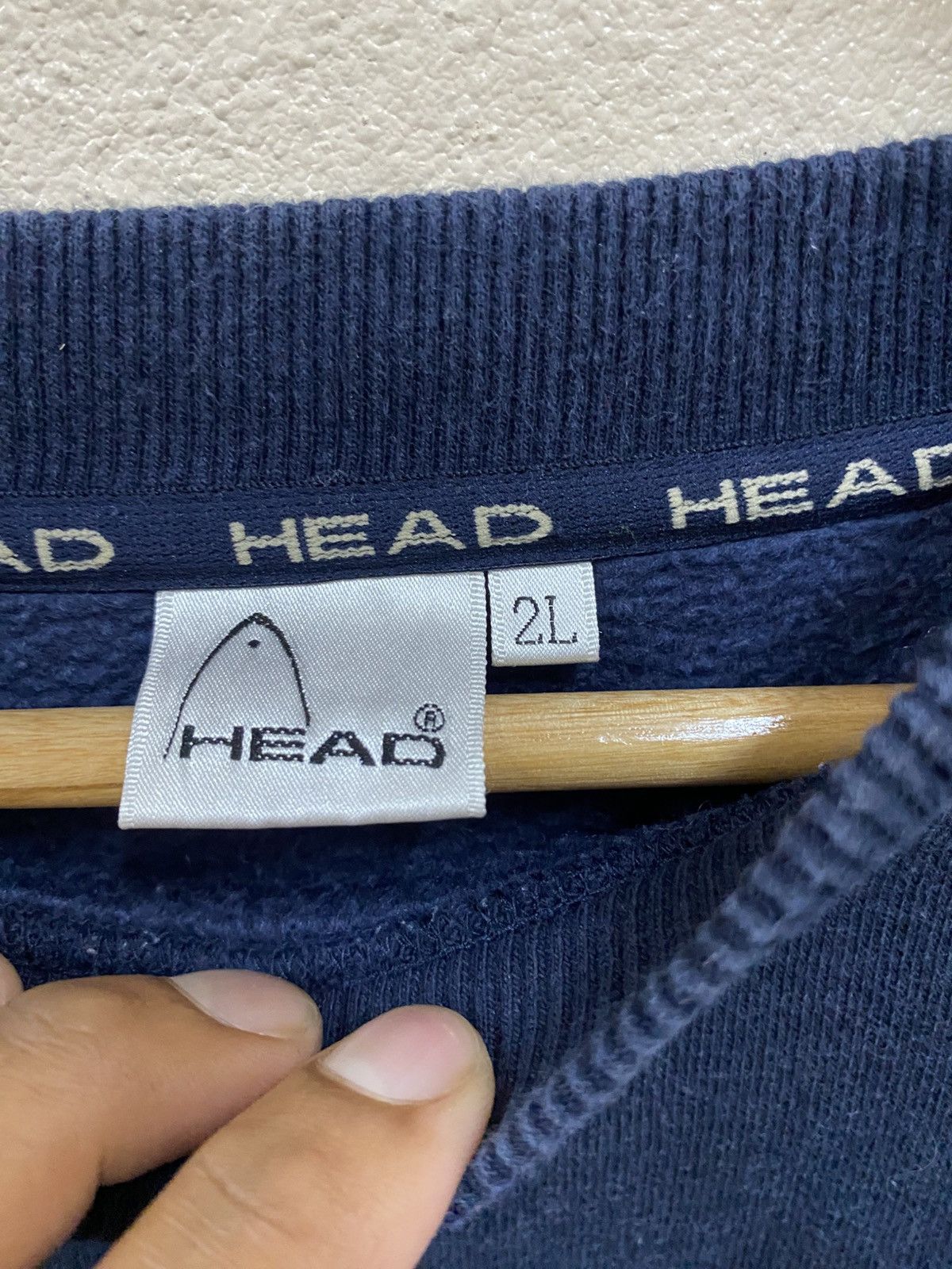 Vintage Vintage Head Big Logo Sweatshirt Size US XL / EU 56 / 4 - 7 Thumbnail