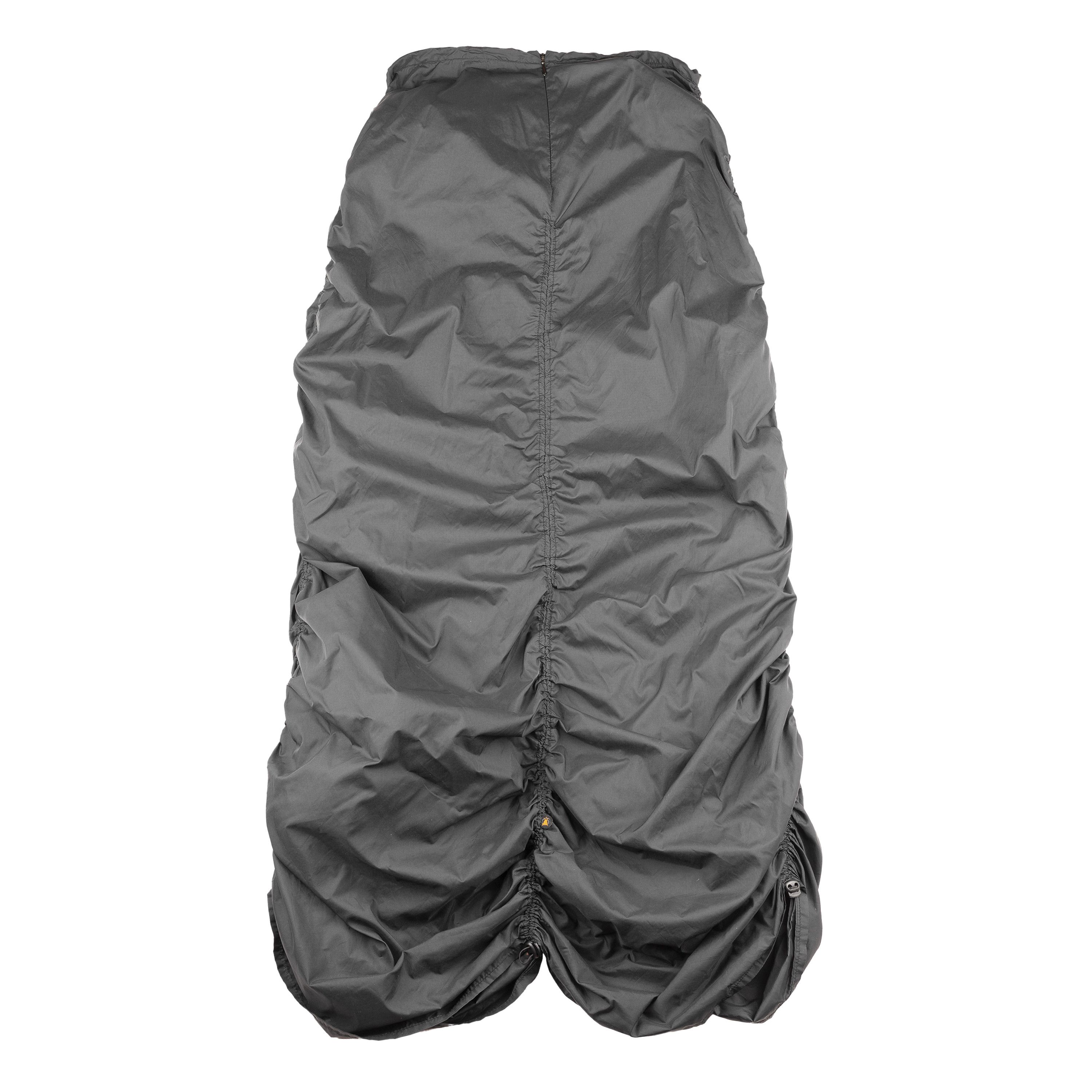 Cop Copine Cop Copine Vintage Long Polyamide Skirt (M) Size 27" / US 4 / IT 40 - 2 Thumbnail