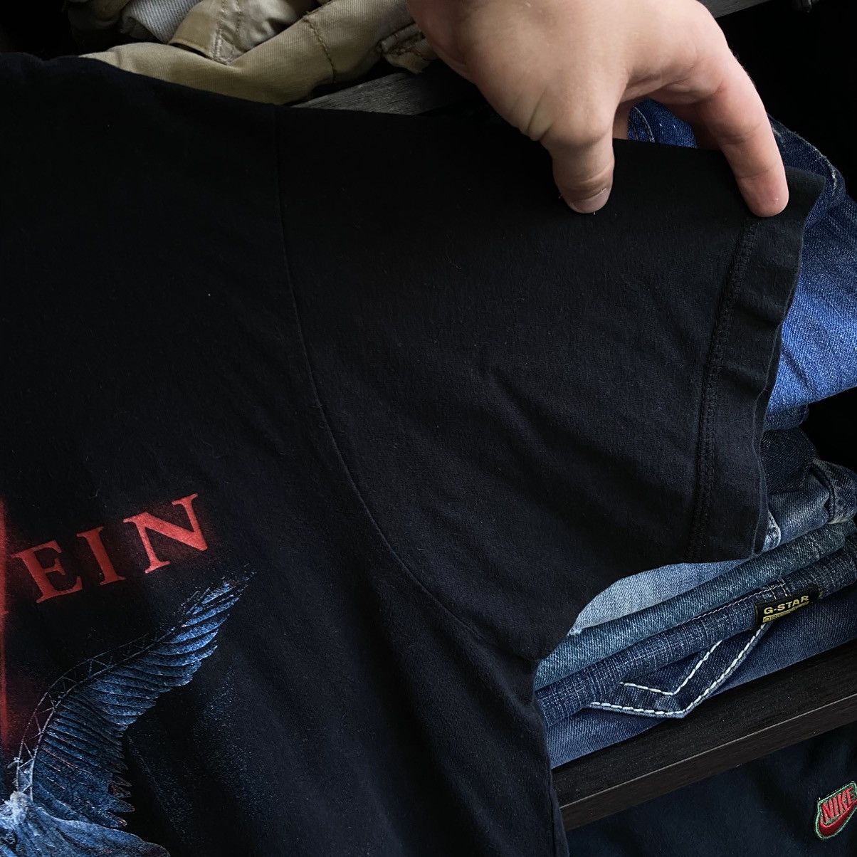 Band Tees Vintage Rammstein Big Graphic Logo Rock Band 90’s tee Size US M / EU 48-50 / 2 - 5 Thumbnail