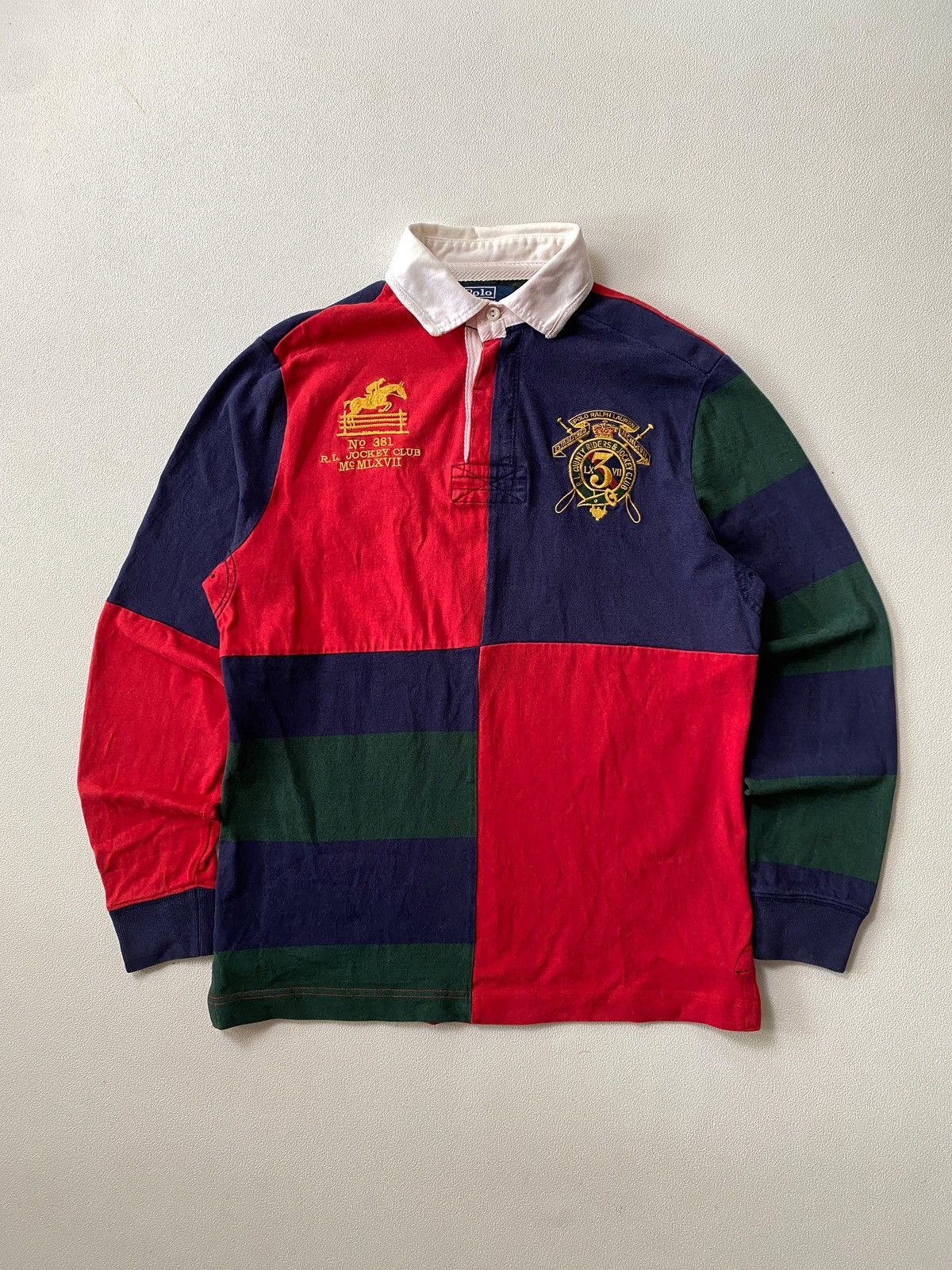 Polo Ralph Lauren Vintage Polo Ralph Lauren Rugby Size US S / EU 44-46 / 1 - 1 Thumbnail