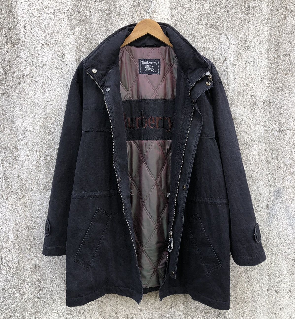 Burberry Vintage Burberry's Sport Parka Jacket Size US L / EU 52-54 / 3 - 2 Thumbnail