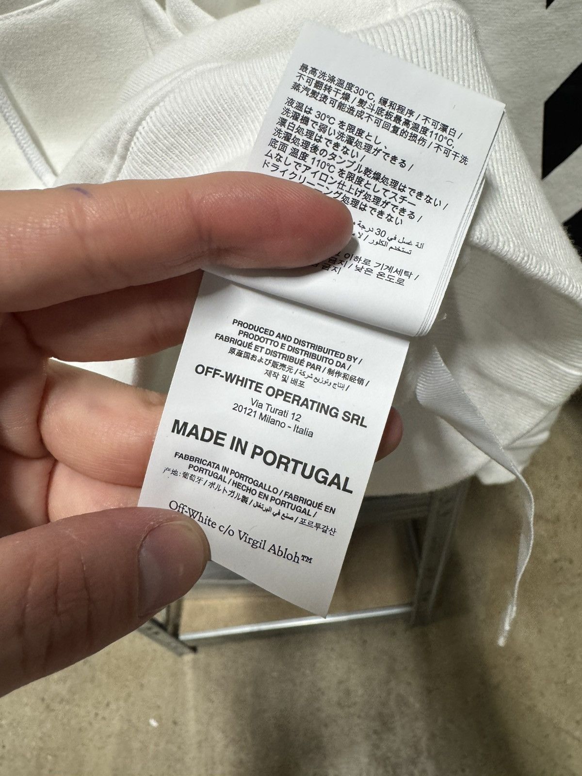 Off-White Off-White Helvetica Hoodie NEW 750$ Size US M / EU 48-50 / 2 - 5 Thumbnail