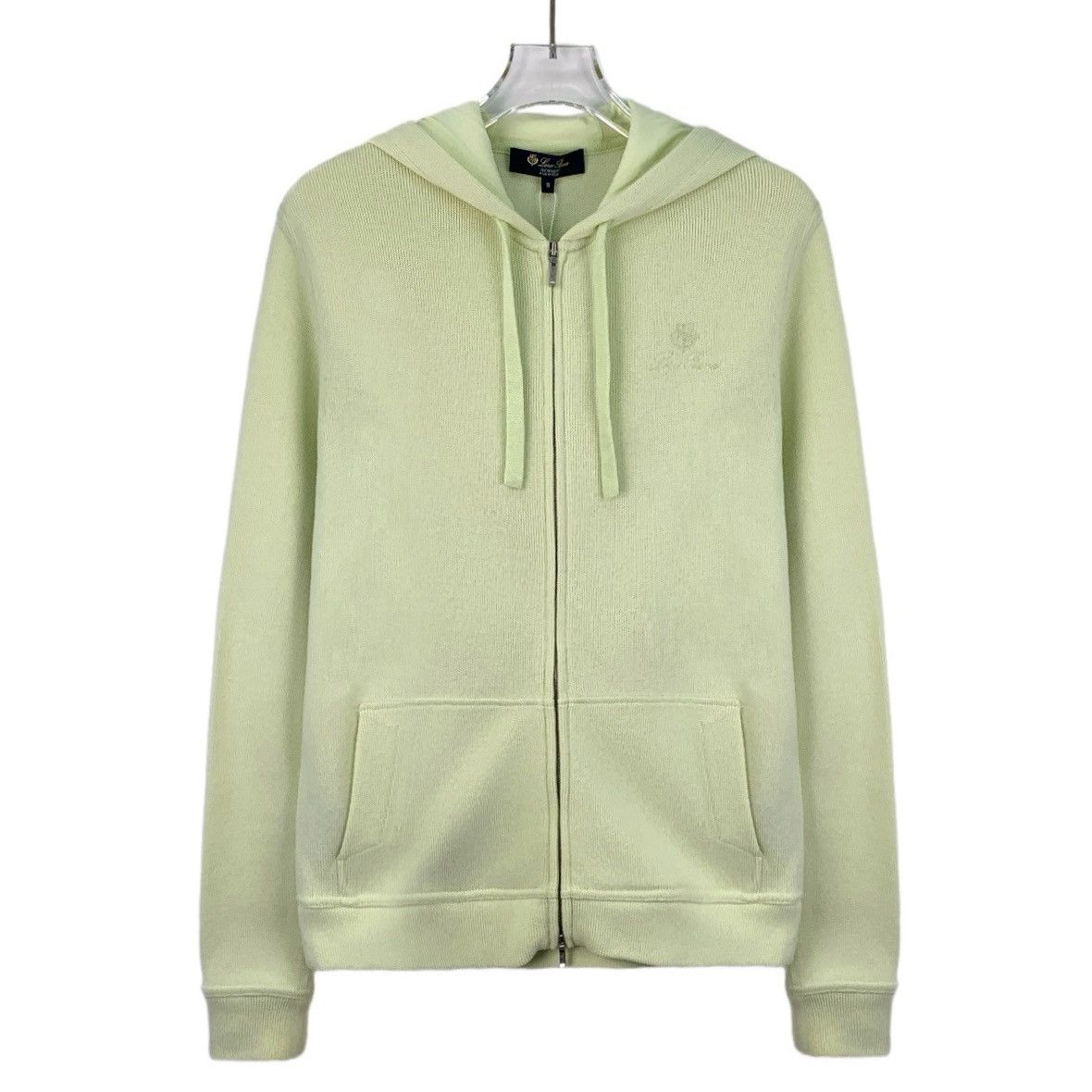 Loro Piana Loro Piana Light Green Cotton Sweatshirt Size S / US 4 / IT 40 - 1 Thumbnail