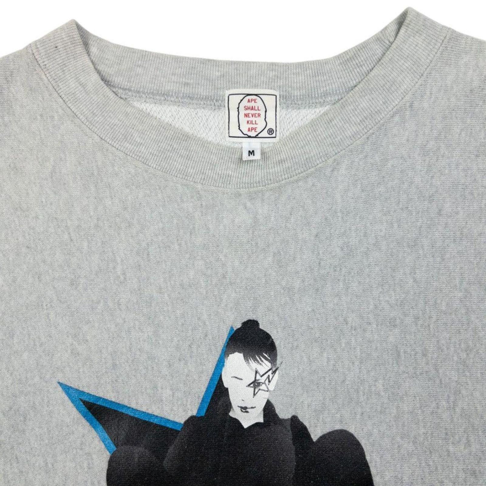 Bape Vintage Bape Graphic Sweatshirt Size M Size US M / EU 48-50 / 2 - 5 Thumbnail