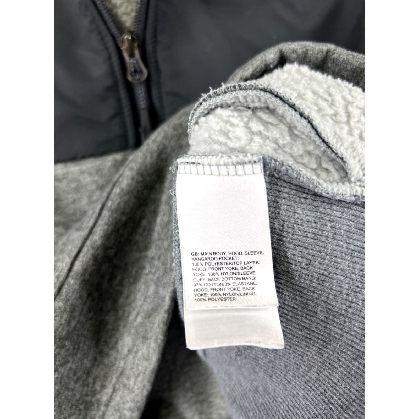 The North Face The North Face Sweater Womens Small Gray Hoodie 1/2 Zip Fleece Lined Polyester Size S / US 4 / IT 40 - 4 Thumbnail