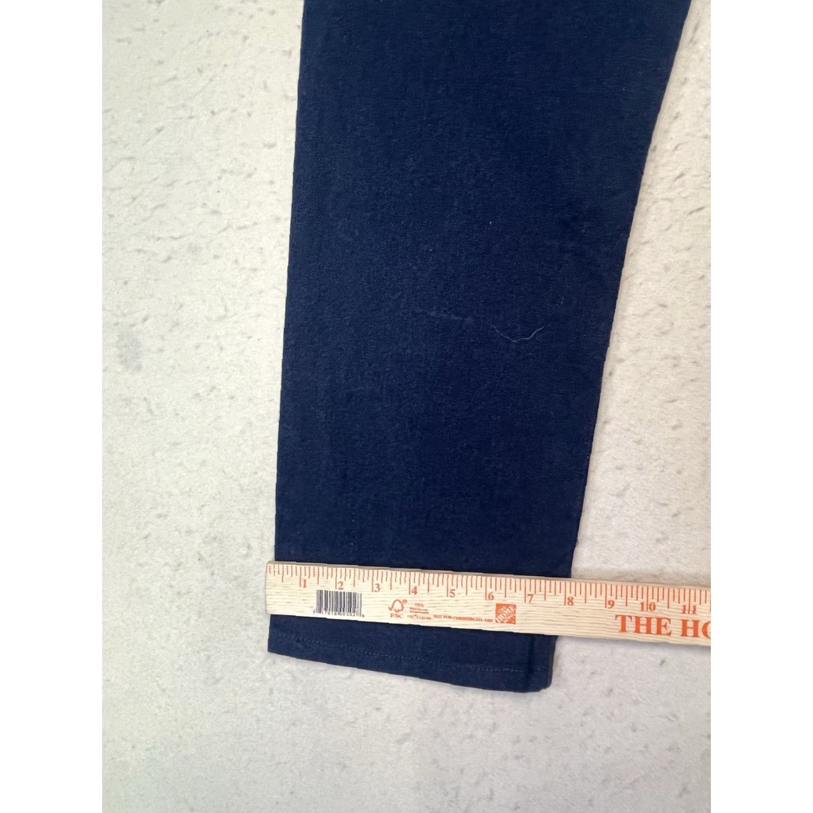 Calvin Klein Calvin Klein Slim Dress Pants Men 34 x 30 Blue Slim Fit Pants Blue Mens 34 30 Size US 34 / EU 50 - 6 Thumbnail