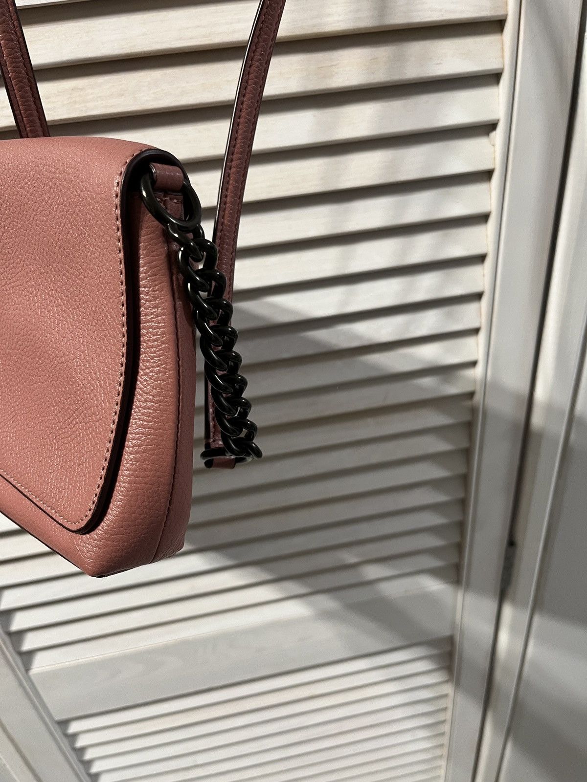 Coach × Designer × Vintage Bag COACH 1494 Pebble Leather Crosstown Size ONE SIZE - 19 Thumbnail
