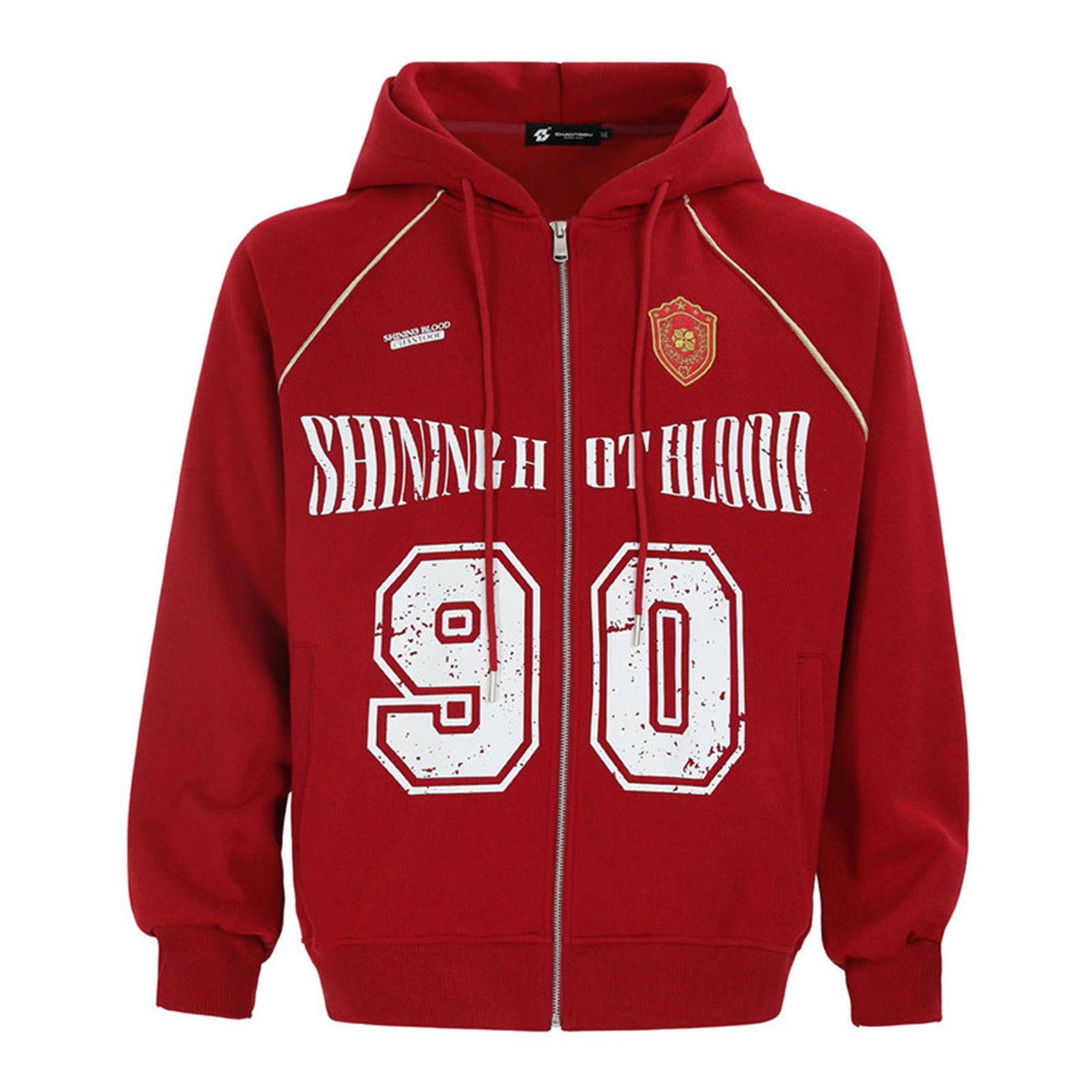 Other Shineth of Blood 90 Red Zip-Up Hoodie Size US M / EU 48-50 / 2 - 1 Thumbnail
