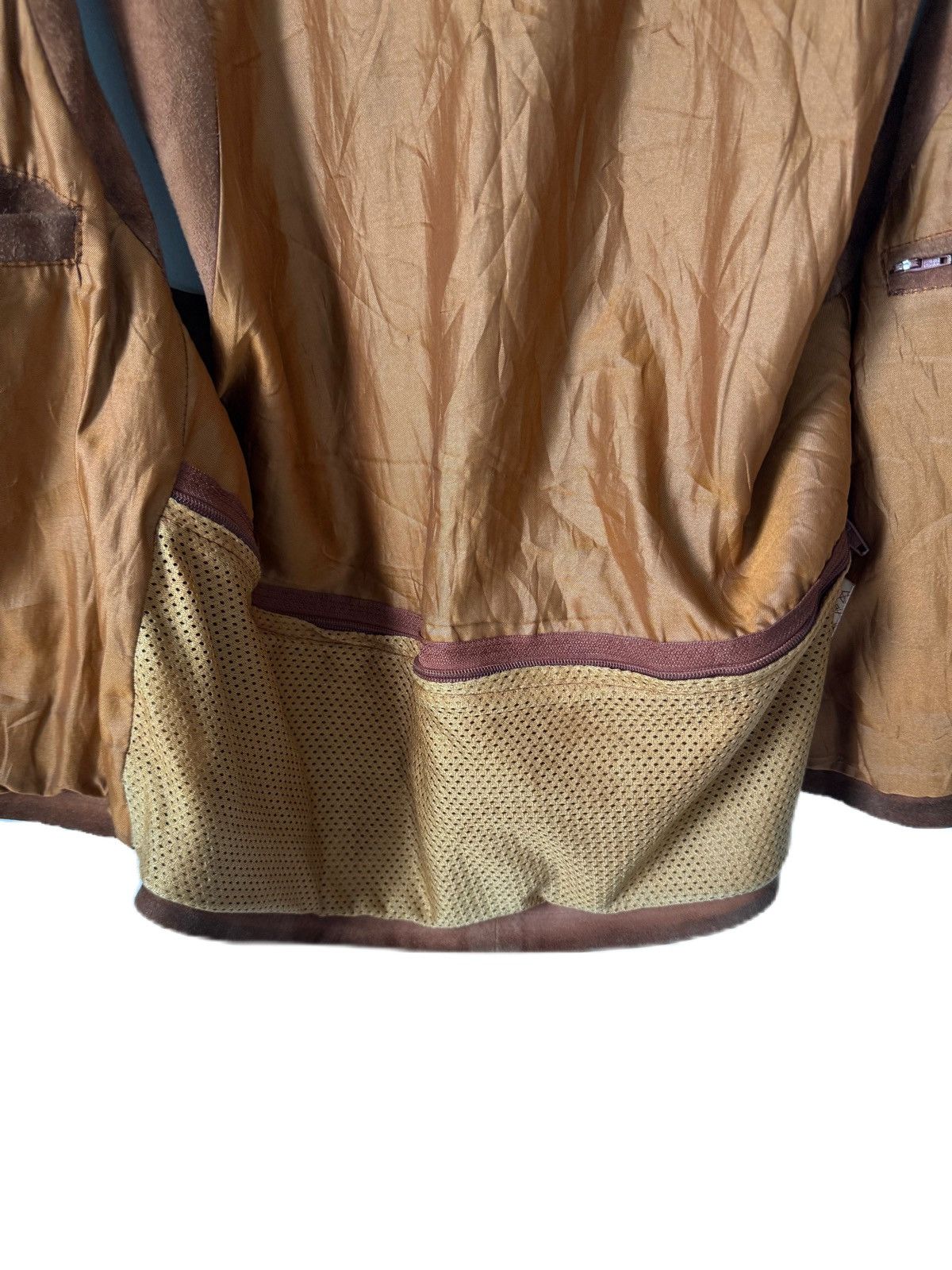 John Galliano VINTAGE GALLIANO MONTE CARLO LEATHER VEST MULTI POCKET Size US L / EU 52-54 / 3 - 4 Thumbnail