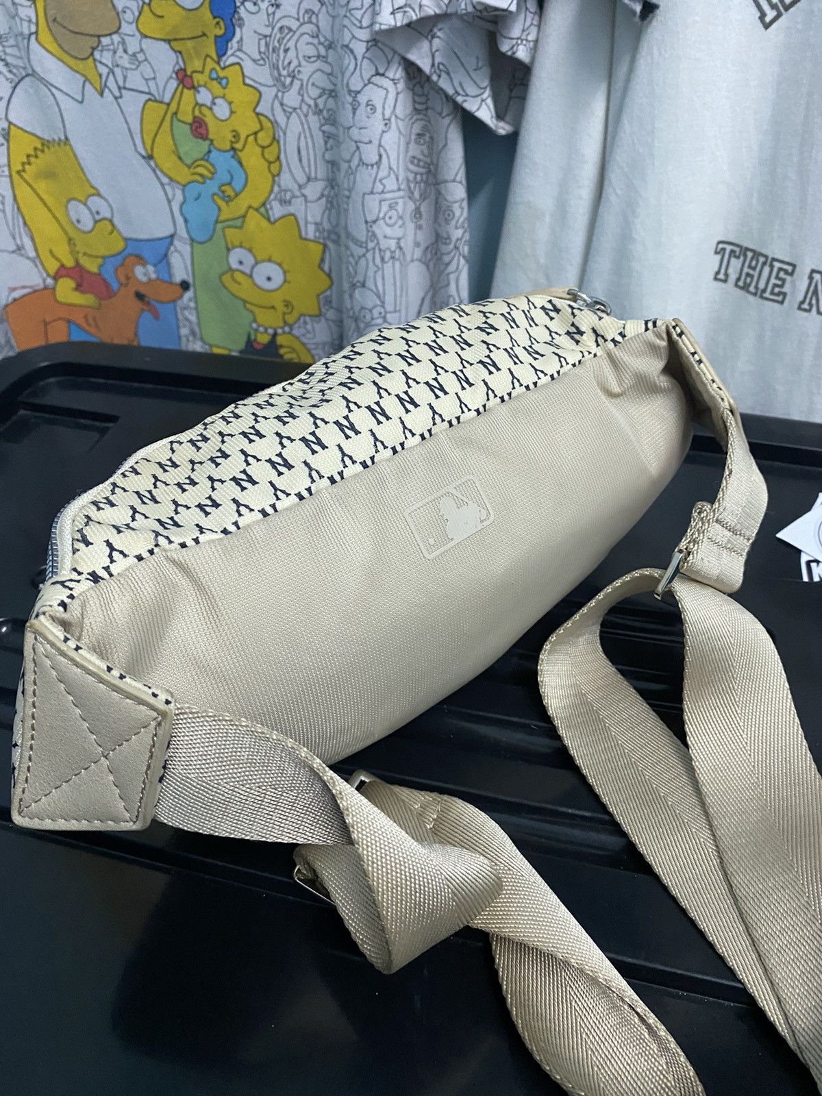 Japanese Brand × Only NY NYK Classic Monogram Hipsack (Cream blue) Size ONE SIZE - 4 Thumbnail
