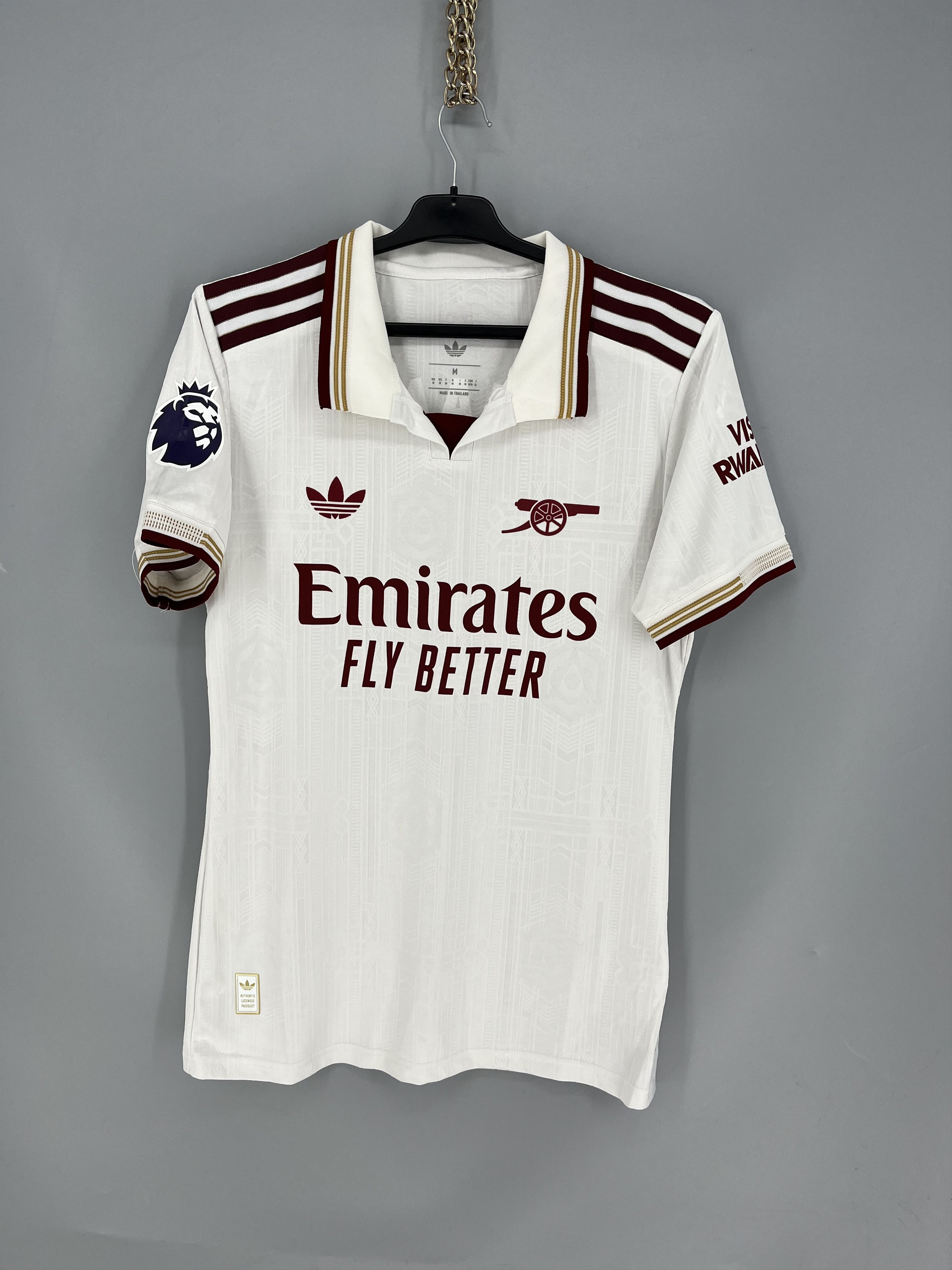 Adidas Arsenal 23/24 Away Jersey Saliba #6 Adidas Premier League Size US M / EU 48-50 / 2 - 1 Thumbnail