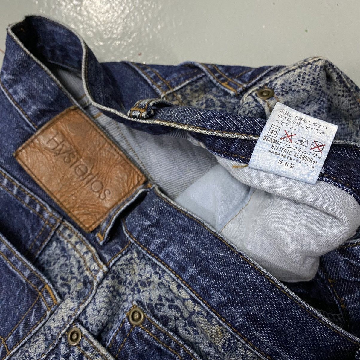 Hysteric Glamour × Vintage Vintage Hysteric Glamour Snake Jeans Archive Vtg Size US 29 - 8 Thumbnail