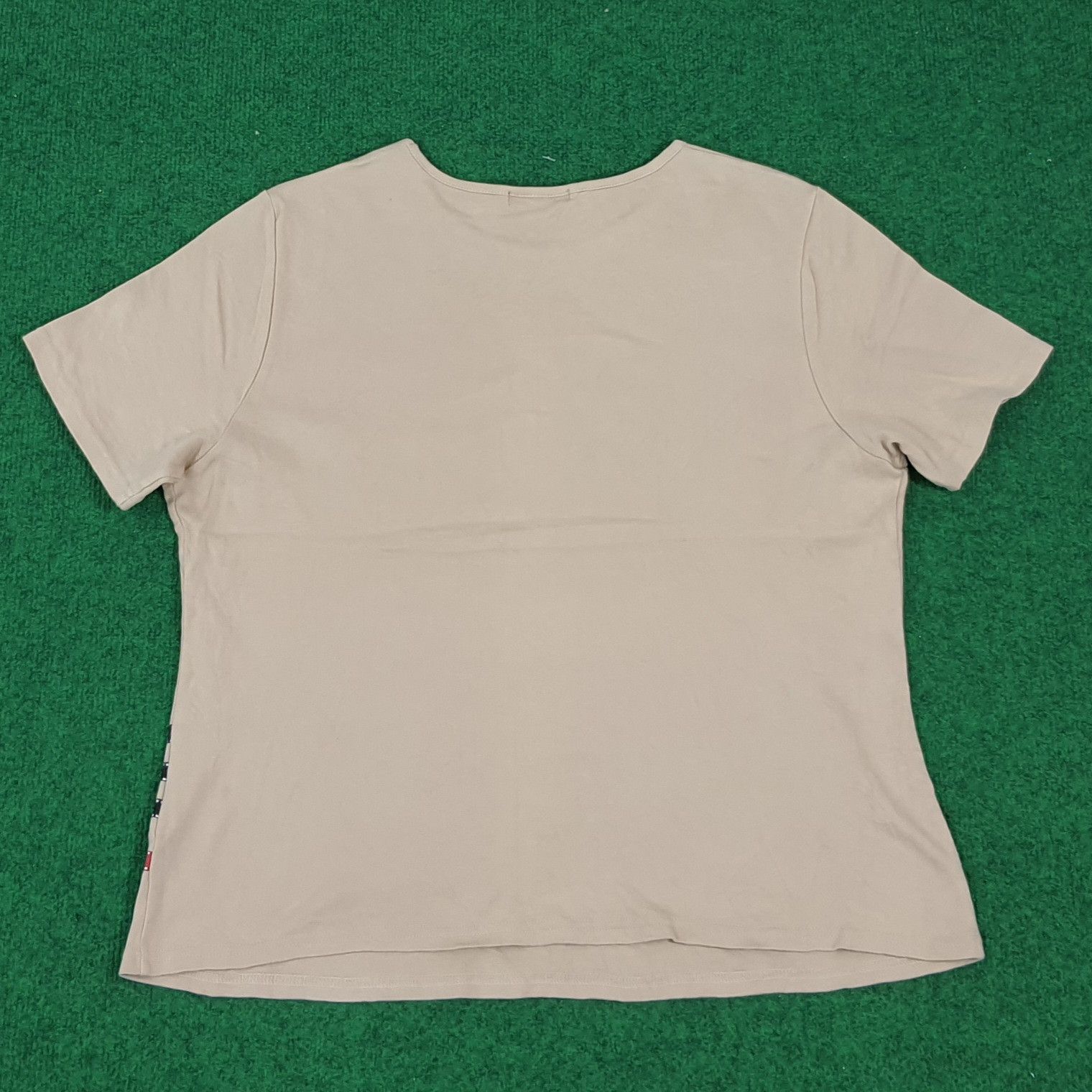 Burberry × Vintage Vintage Burberry London Crop Top Designer Tshirt Size ONE SIZE - 3 Thumbnail