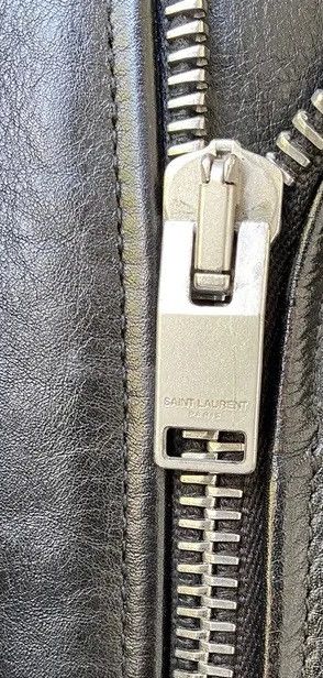 Saint Laurent Paris Saint Laurent Paris Leather Biker Jacket Size US S / EU 44-46 / 1 - 3 Thumbnail