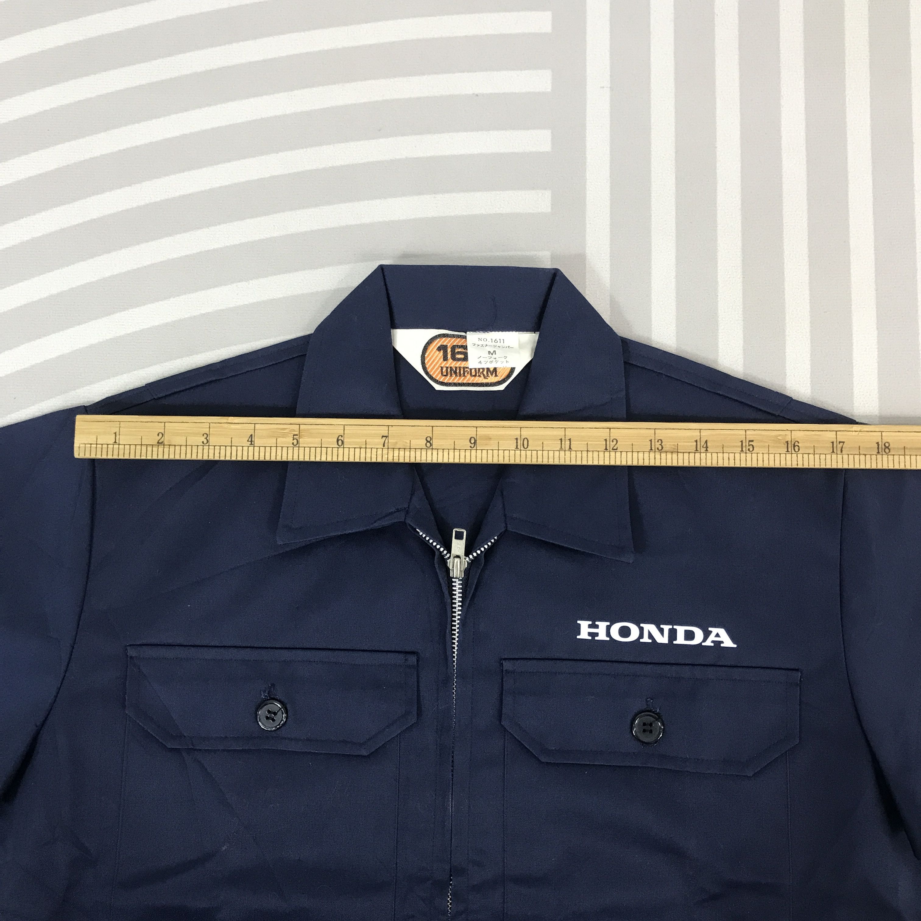 Japanese Brand Vintage Honda Racing Navy cutom Jacket Size US M / EU 48-50 / 2 - 6 Thumbnail
