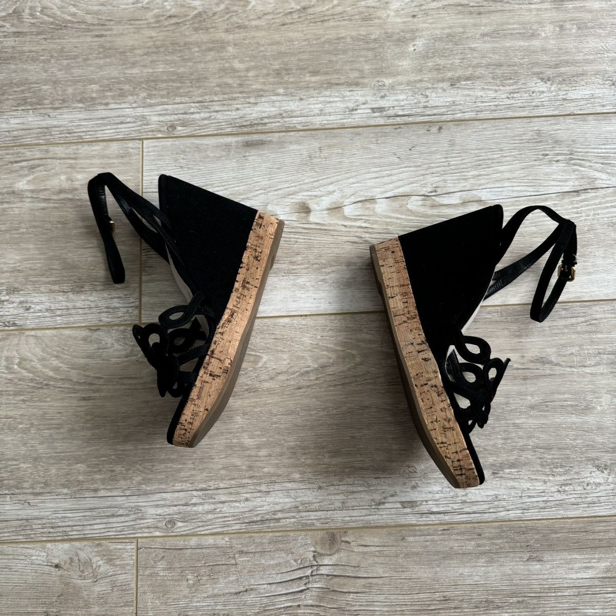 Prada Prada Suede Sandals Size US 10.5 / IT 40.5 - 7 Thumbnail