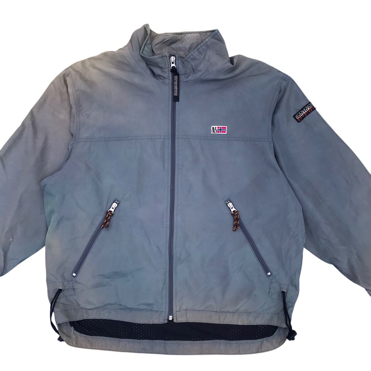 Napapijri × Vintage Vintage Napapijri Sun Faded Jacket Large size Size US L / EU 52-54 / 3 - 2 Thumbnail